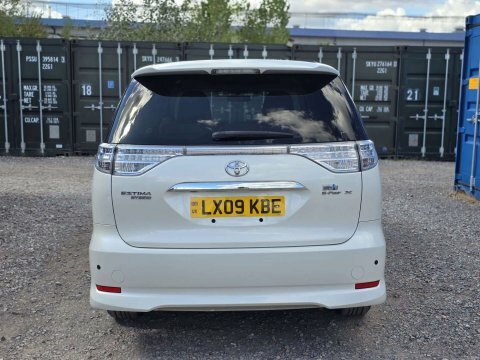 Toyota Estima Mpv E-four X 200959 White #8