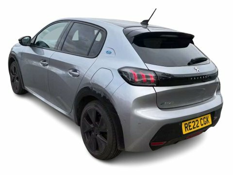Peugeot e-208 50Kwh Gt Hatchback Grey #4
