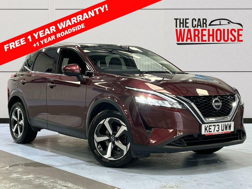 Nissan Qashqai 1.3 Dig-t Mh N-connecta Red