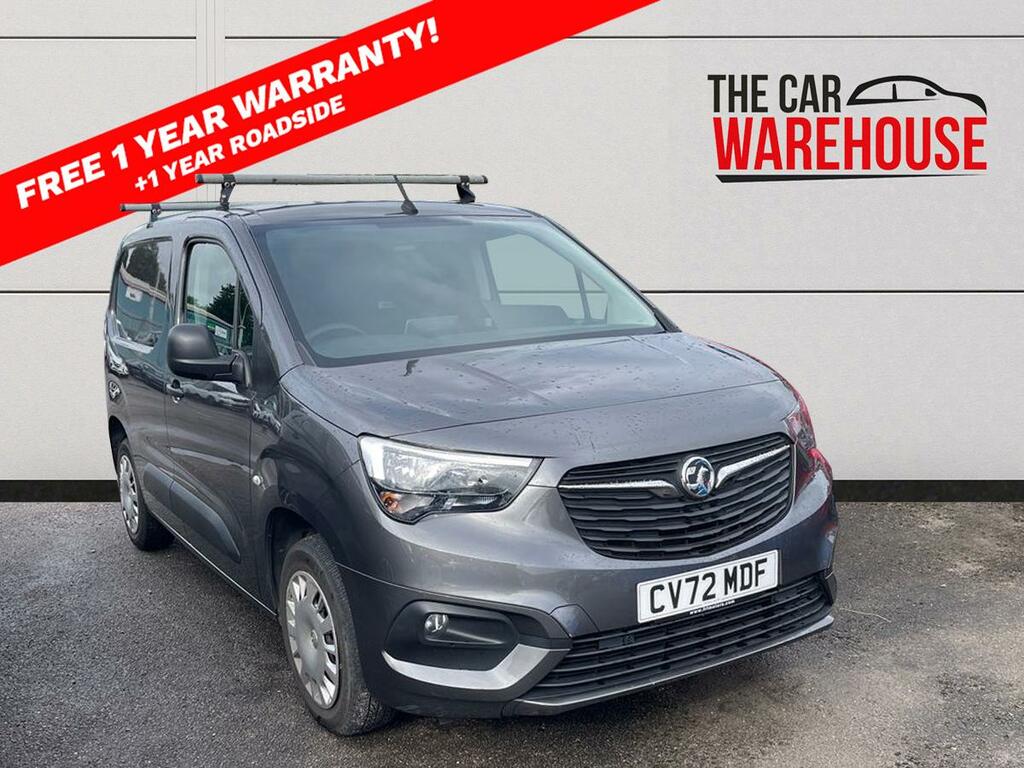 Vauxhall Combo L1 2000 1.5 Turbo D 100Ps H1 Sportive Grey
