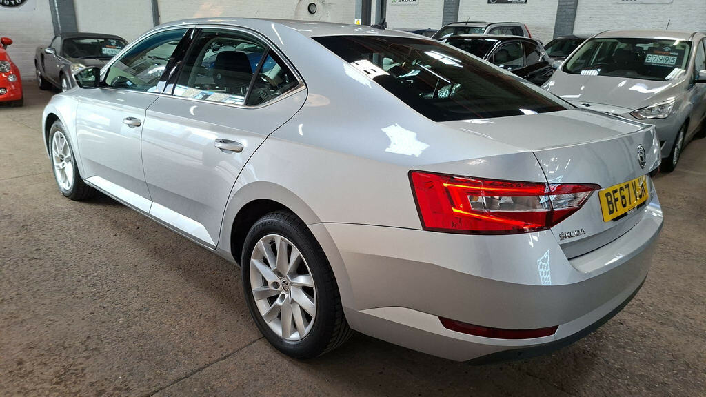 Skoda Superb 2.0 Tdi Se Dsg Euro 6 Ss Silver #6