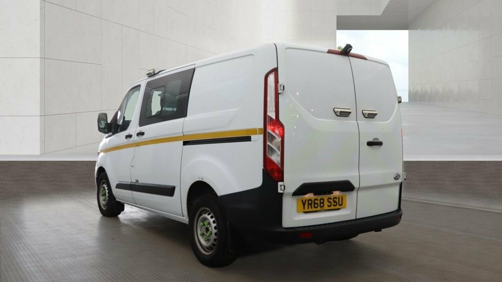 Ford Transit Custom Crew Van Double Cab L1 H1 Tdci 320 With Air Condit YR68SSU #3