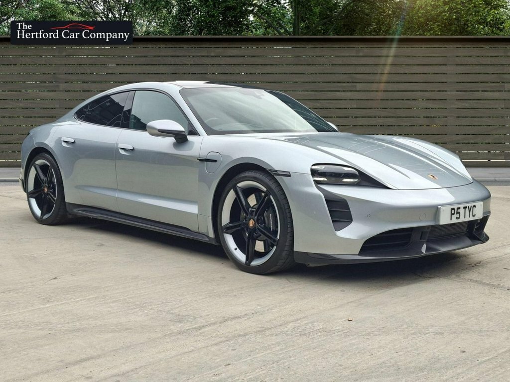 Porsche Taycan Saloon Silver