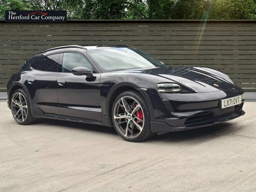 Porsche Taycan Estate Black