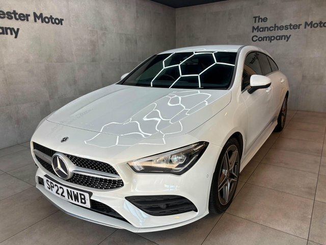 Mercedes-Benz CLA Class 2022 2.0 Cla220d Amg Line Shooting Brake 8G-dct Eu White