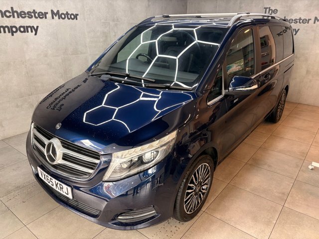 Mercedes-Benz V Class 2015 2.2 V220d Bluetec Sport G-tronic Euro 6 Ss Blue #5