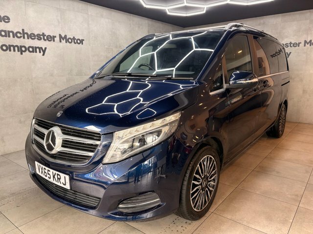 Mercedes-Benz V Class 2015 2.2 V220d Bluetec Sport G-tronic Euro 6 Ss Blue
