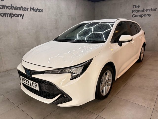 Toyota Corolla 2022 1.8 Vvt-h Icon Touring Sports Cvt Euro 6 Ss White