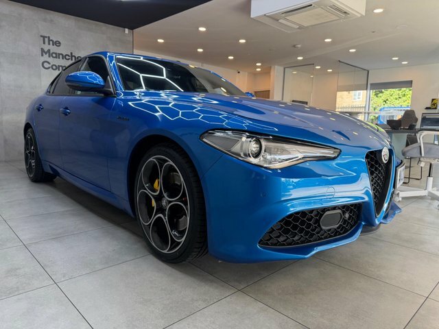 Alfa Romeo Giulia 2022 2.0T Veloce Euro 6 Ss Blue #2
