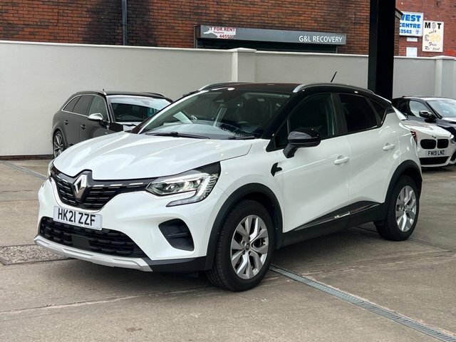 Renault Captur 2021 1.3 Tce Iconic Euro 6 Ss White #2