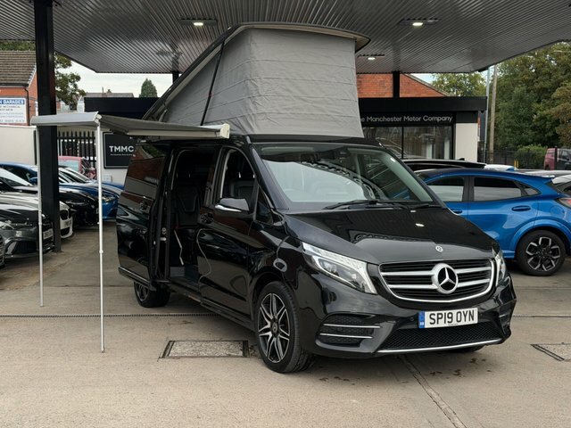 Mercedes-Benz V Class 2019 2.2 V220d Amg Line Marco Polo Horizon G-troni Black