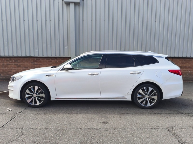 Kia Optima Crdi 3 Isg White #2