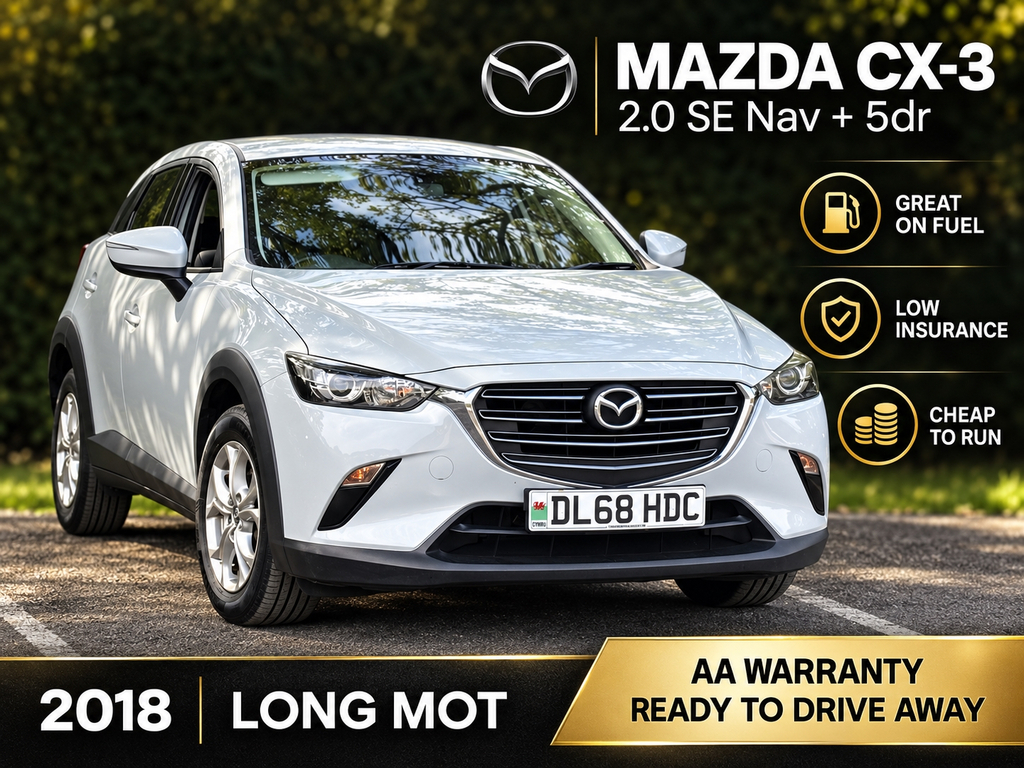 Mazda CX-3 2.0 Se Nav Silver