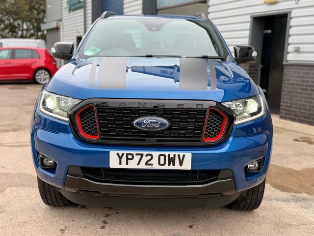 Ford Ranger 2.0 Ecoblue Wildtrak Pickup Double Cab YP72OWV Blue #3