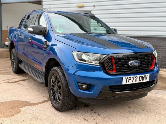 Ford Ranger 2.0 Ecoblue Wildtrak Pickup Double Cab YP72OWV Blue #2