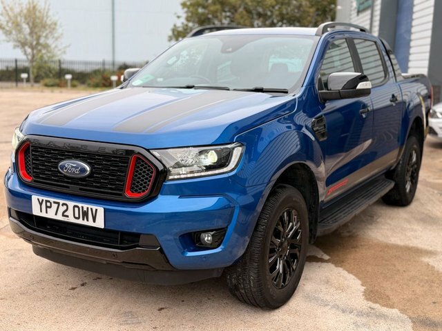 Ford Ranger 2.0 Ecoblue Wildtrak Pickup Double Cab YP72OWV Blue #4