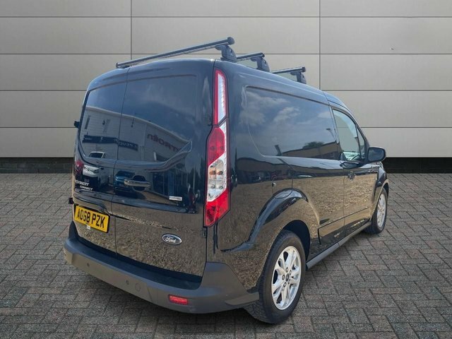 Ford Transit Connect 1.5 200 Ecoblue Limited Panel Van Manua Black #4
