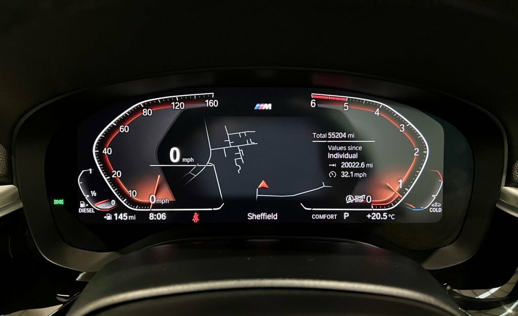 BMW 5 Series 2L M Sport YH20SVR Blue #5