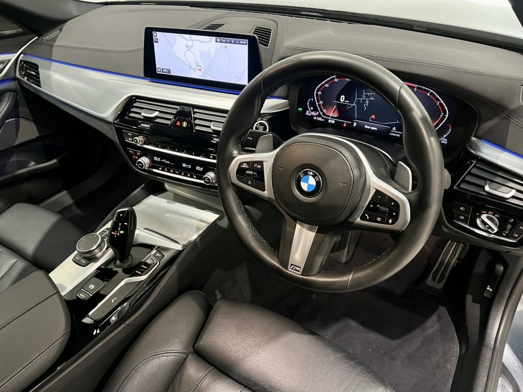 BMW 5 Series 2L M Sport YH20SVR Blue #4
