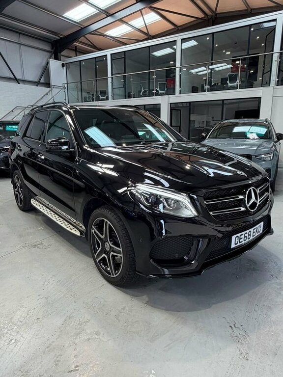 Mercedes-Benz GLE Class 2018 3.0 Gle350d V6 Amg Night Edition Premium Plu Black