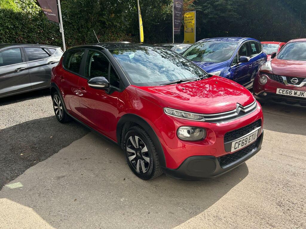 Citroen C3 Hatchback 1.2 Puretech Feel Euro 6 Ss 2020 Red