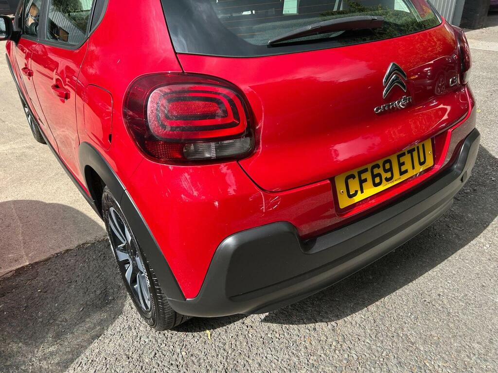 Citroen C3 Hatchback 1.2 Puretech Feel Euro 6 Ss 2020 CF69ETU Red #4