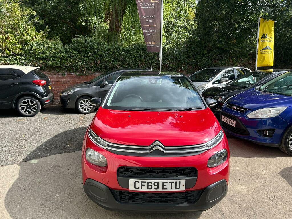 Citroen C3 Hatchback 1.2 Puretech Feel Euro 6 Ss 2020 CF69ETU Red #2