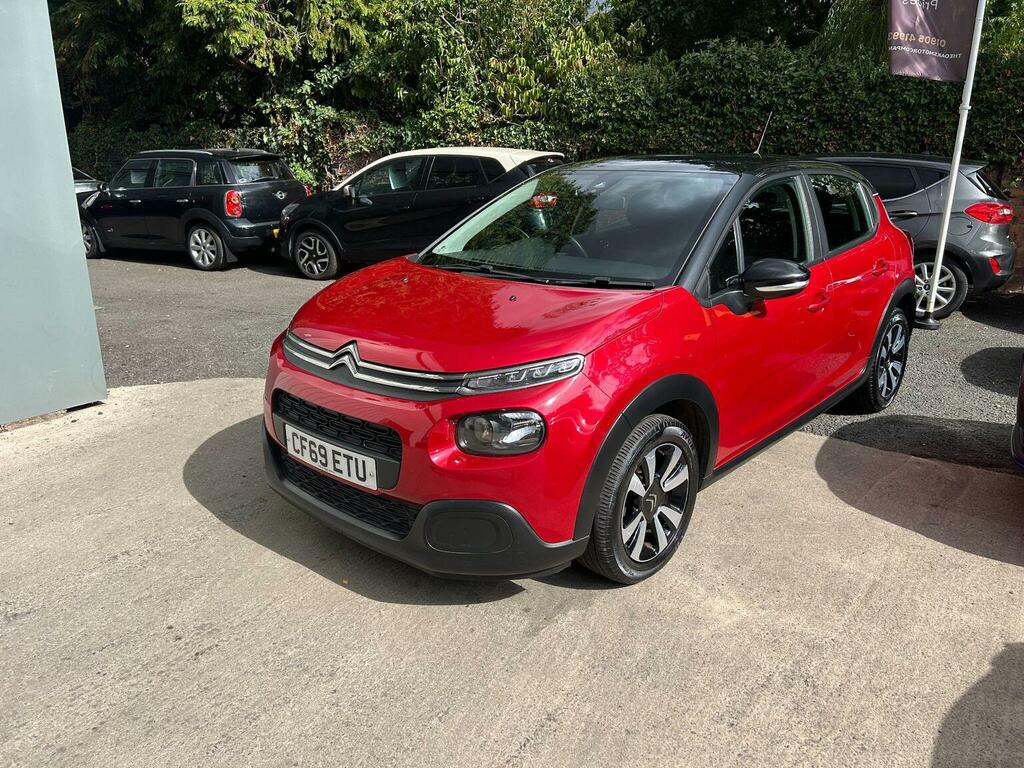 Citroen C3 Hatchback 1.2 Puretech Feel Euro 6 Ss 2020 CF69ETU Red #3