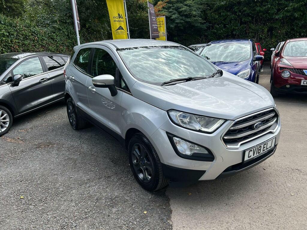 Ford Ecosport Suv 1.0T Ecoboost Zetec Euro 6 Ss 201 Silver