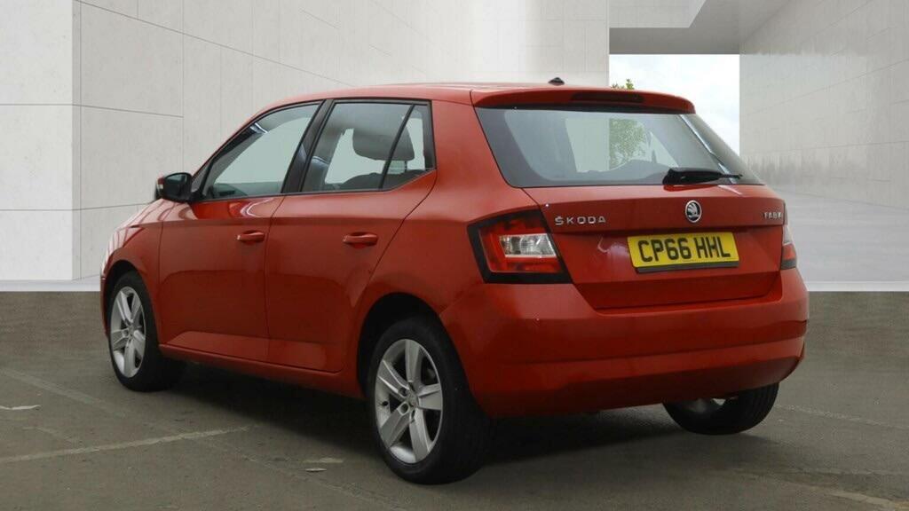 Skoda Fabia 1.2 Tsi Se L Euro 6 Ss Red #5