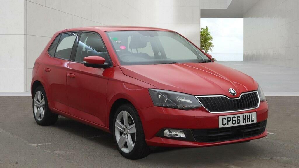 Skoda Fabia 1.2 Tsi Se L Euro 6 Ss Red