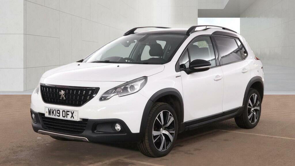 Peugeot 2008 1.2 Puretech Gpf Gt Line Euro 6 Ss White #4