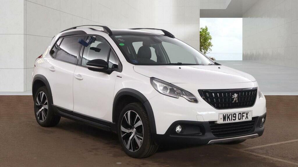 Peugeot 2008 1.2 Puretech Gpf Gt Line Euro 6 Ss White