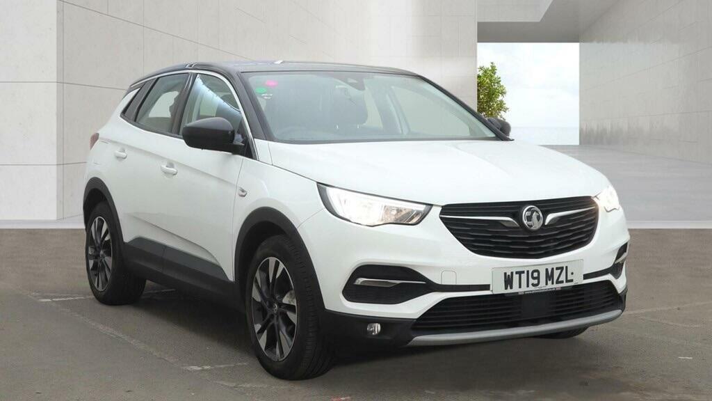 Vauxhall Grandland X 1.2 Turbo Sport Nav Euro 6 Ss White