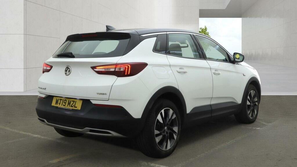 Vauxhall Grandland X 1.2 Turbo Sport Nav Euro 6 Ss White #6