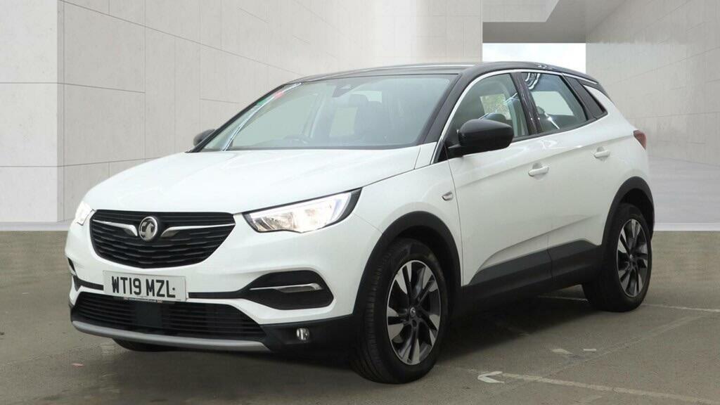 Vauxhall Grandland X 1.2 Turbo Sport Nav Euro 6 Ss White #4