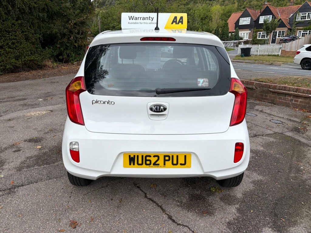 Kia Picanto 1.0 1 Air Euro 5 White #6