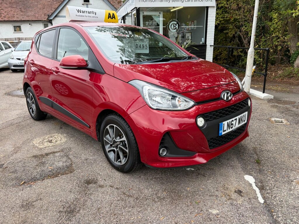 Hyundai I10 1.2 Premium Euro 6 Red