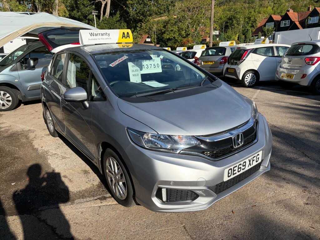 Honda Jazz 1.3 I-vtec Se Navi Cvt Euro 6 Ss Silver #2
