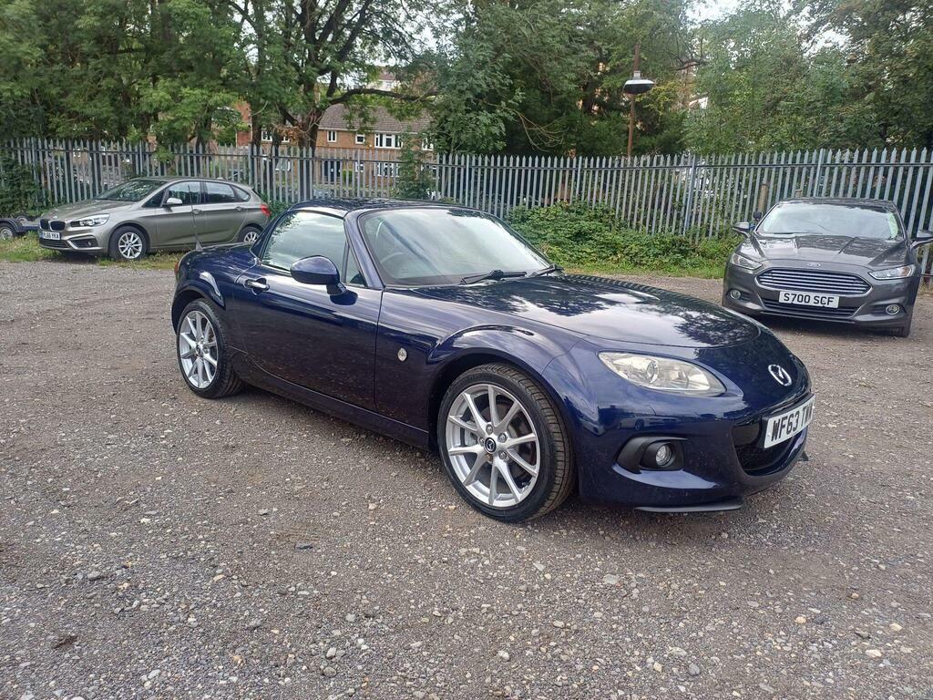 Mazda MX-5 2.0I Sport Tech Roadster Euro 5 WF63TWW Blue #5