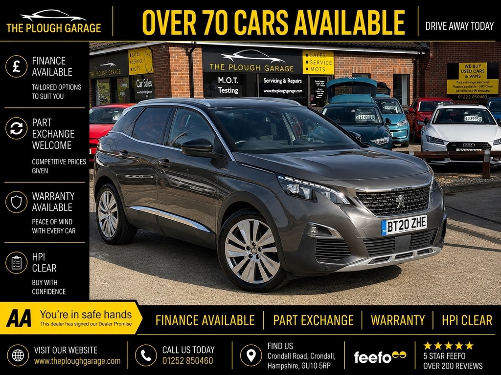 Peugeot 3008 1.2 Puretech Gt Line Premium Suv Eat Eu Grey
