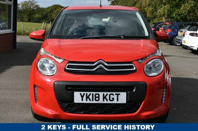 Citroen C1 Vti Feel Hatchback Red #2