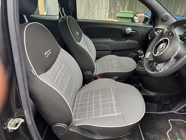 Fiat 500 Lounge Grey #2