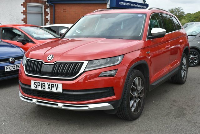 Skoda Kodiaq Tsi Act Scout Suv Red #3