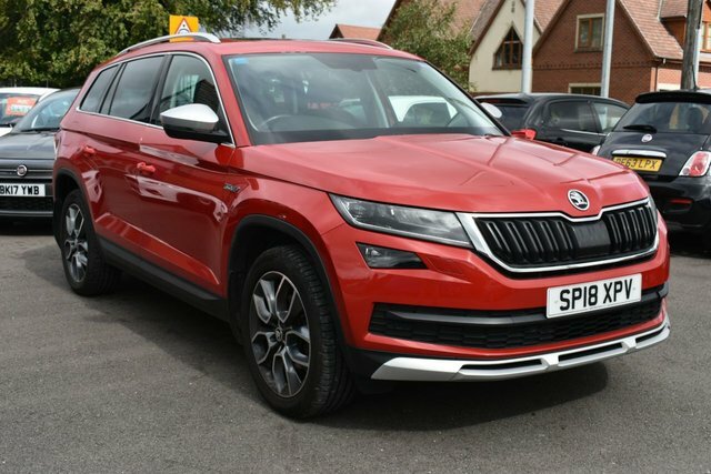 Skoda Kodiaq Tsi Act Scout Suv Red
