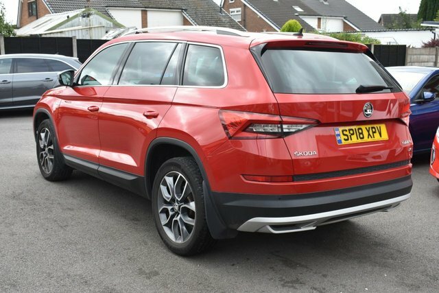 Skoda Kodiaq Tsi Act Scout Suv Red #6