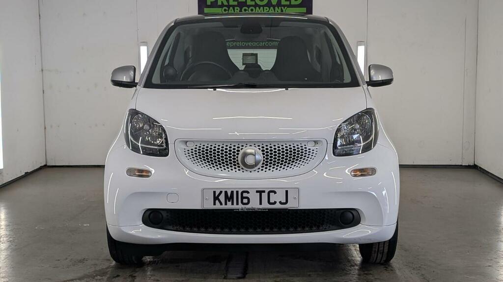 Smart Fortwo Coupe Coupe 1.0 Prime Premium Twinamic Euro 6 Ss White #4