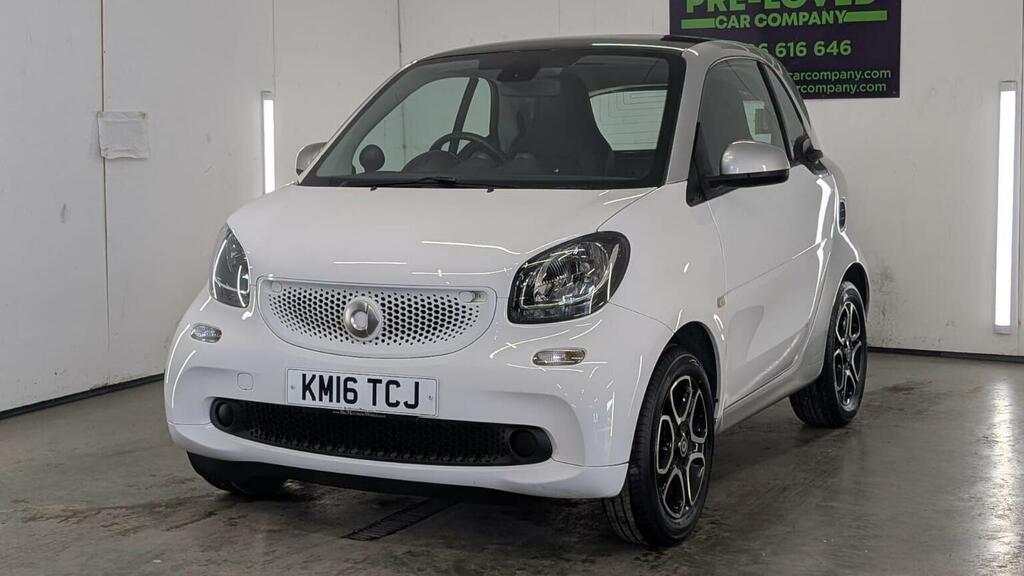 Smart Fortwo Coupe Coupe 1.0 Prime Premium Twinamic Euro 6 Ss White