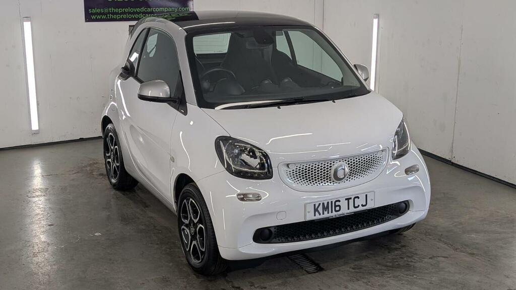 Smart Fortwo Coupe Coupe 1.0 Prime Premium Twinamic Euro 6 Ss White #5