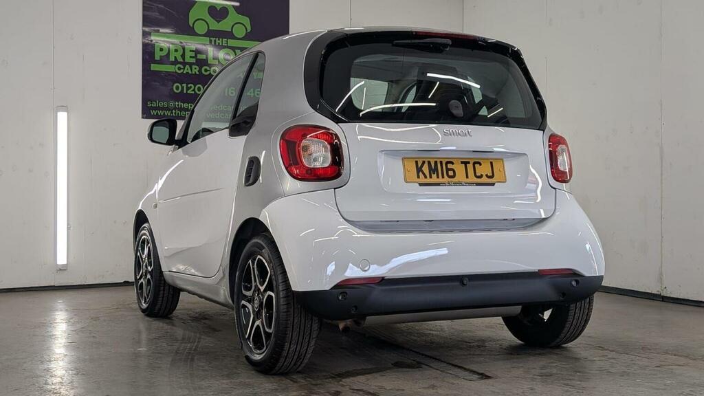 Smart Fortwo Coupe Coupe 1.0 Prime Premium Twinamic Euro 6 Ss White #2